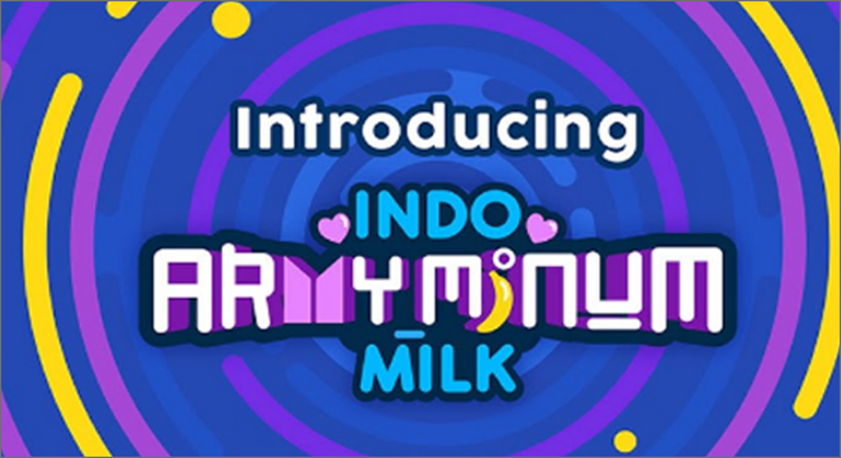 Indomilk Army Minum Milk Campaign (Bts X Tokopedia)